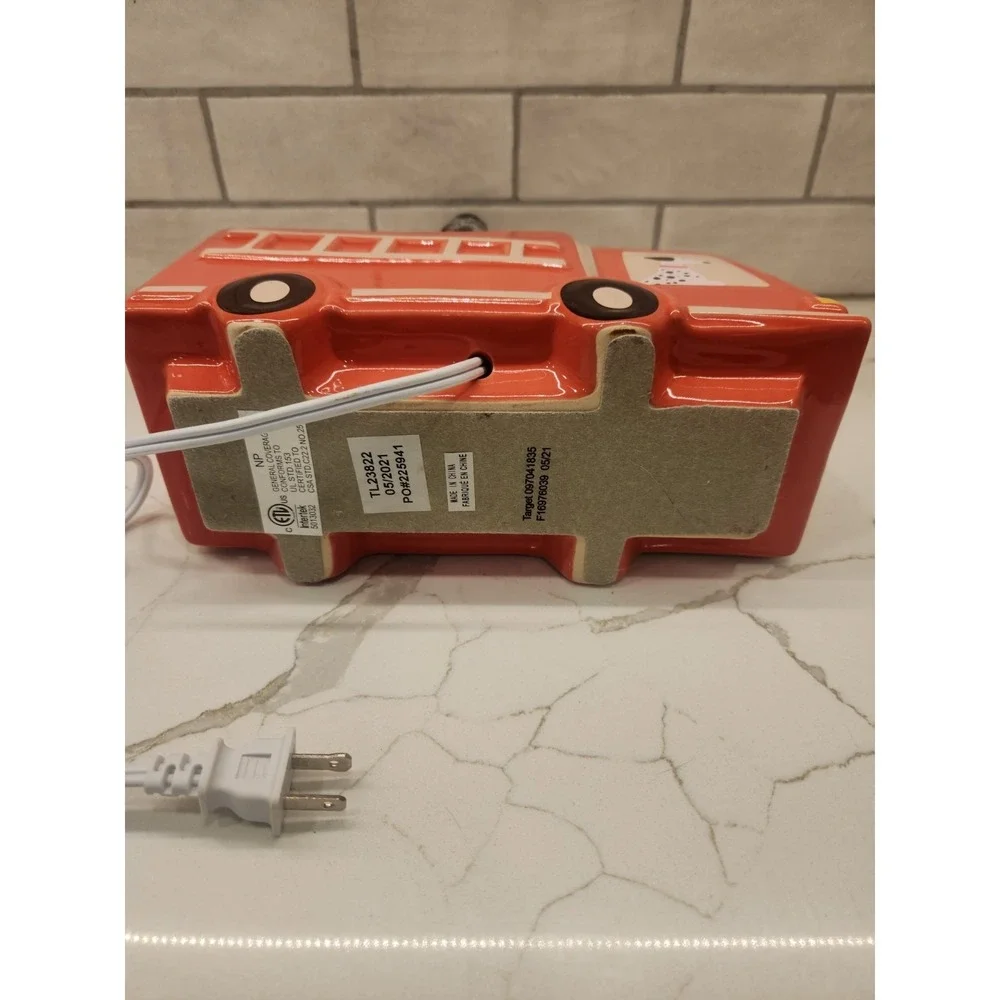 Target Discontinued‎ Children's Fire Truck Lamp With Dalmation Dog-WORKS